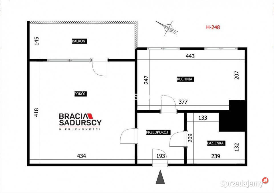 Sprzedaż mieszkania 369m2 1 pokojowe Kraków