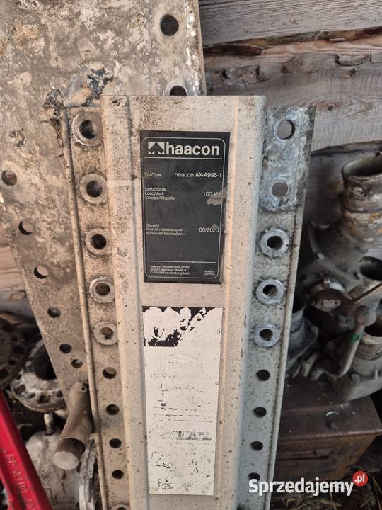 Aluminiowa podpora Haacon Typ AXA9951 Pozostałe Wołczyn