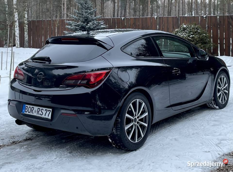 Opel Astra J GTC Navi Serwis ASO 154 benzyna Płońsk