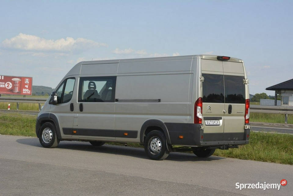 Citroen Jumper 22 HDI 6 osobowy L4H2 hak ASR (kontrola trakcji) Sędziszów Małopolski sprzedam