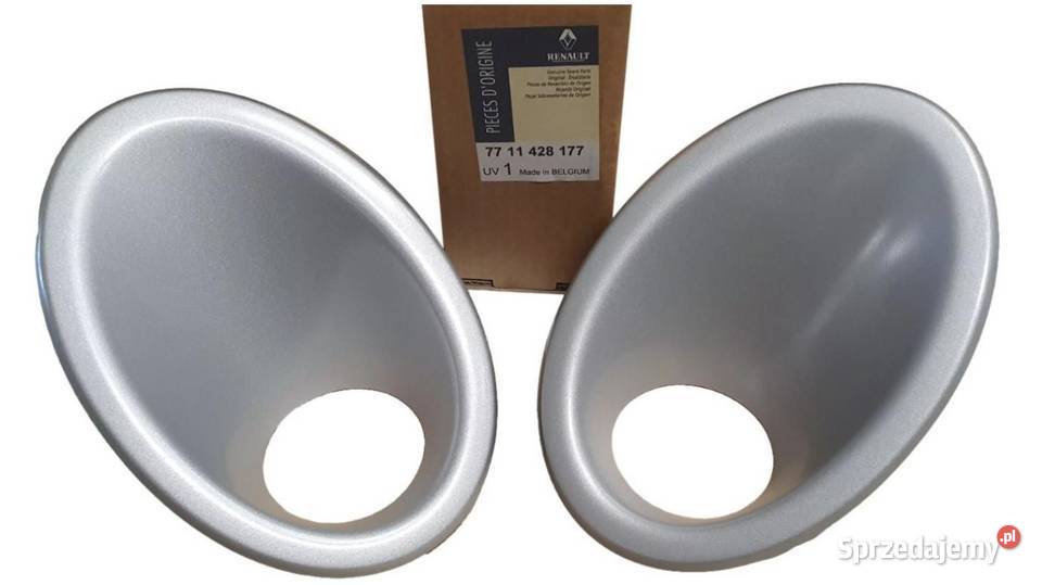 Oryginalne akcesoryjne osłonki halogenów Megane osobowe mazowieckie Warszawa