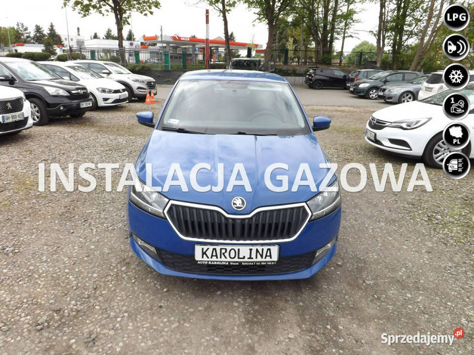 koda Fabia Skoda Fabia z gazem III 2014 ABS Słupsk