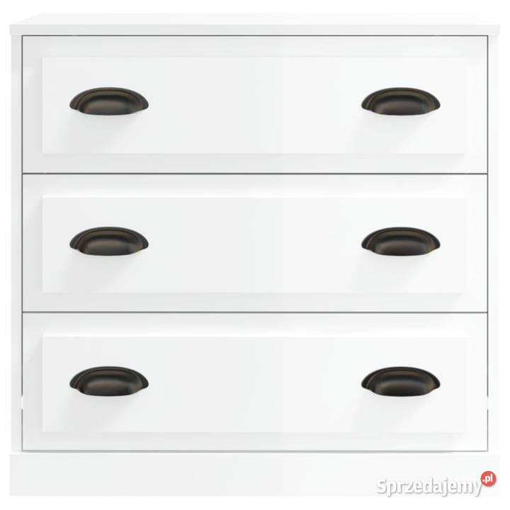 Szafka biała z połyskiem 70x355x675 WM816226
