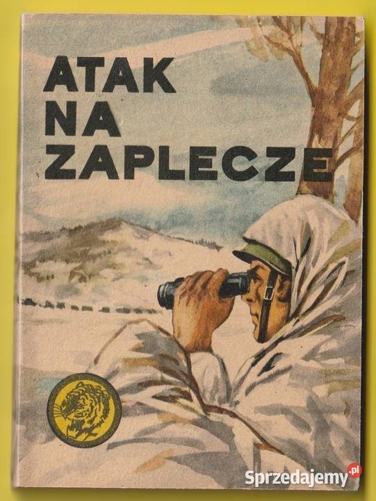ŻÓŁTY TYGRYS ATAK NA ZAPLECZE 1970 STAN 12 miękka Łódź