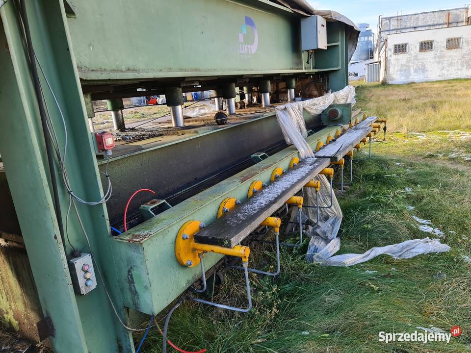 Prasa przelotowa z dociskiem DANLIFT 450 x 140 Produkcja Karsin