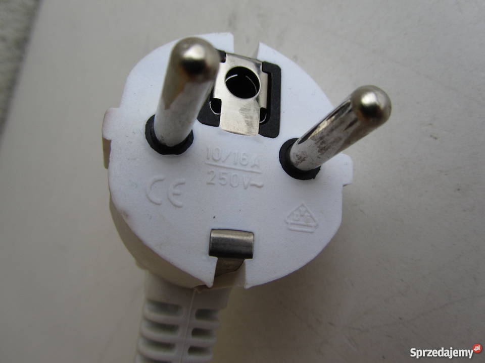 Kabel przewód elektryczny z wtyczką 2 x 05mm2