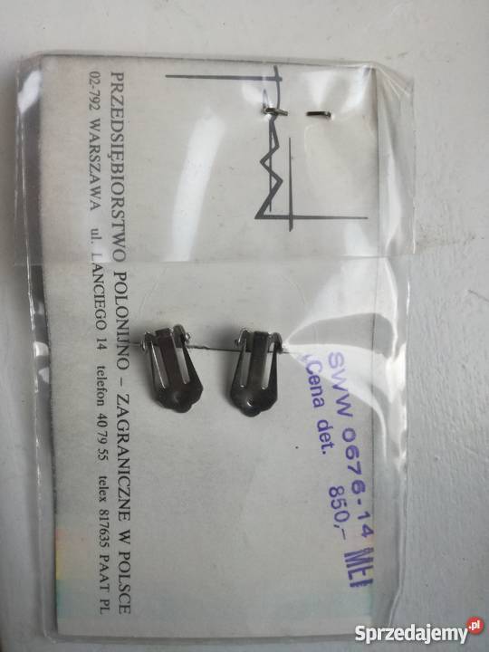 Okazja Klipsy kolczyki broszki pakiet 105 sztuk małopolskie Krynica-Zdrój