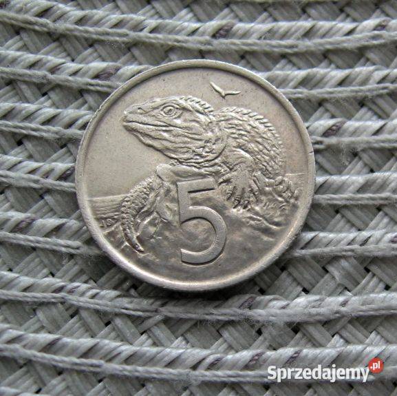 Nowa Zelandia 5 Cent 1975r Kalisz sprzedam