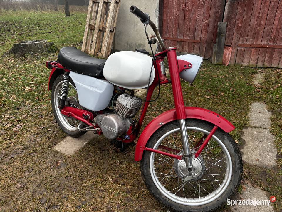 WSK 125 Garbuska M06b3 71r Plus sporo części pozostałe warmińsko-mazurskie Górowo Iławeckie sprzedam