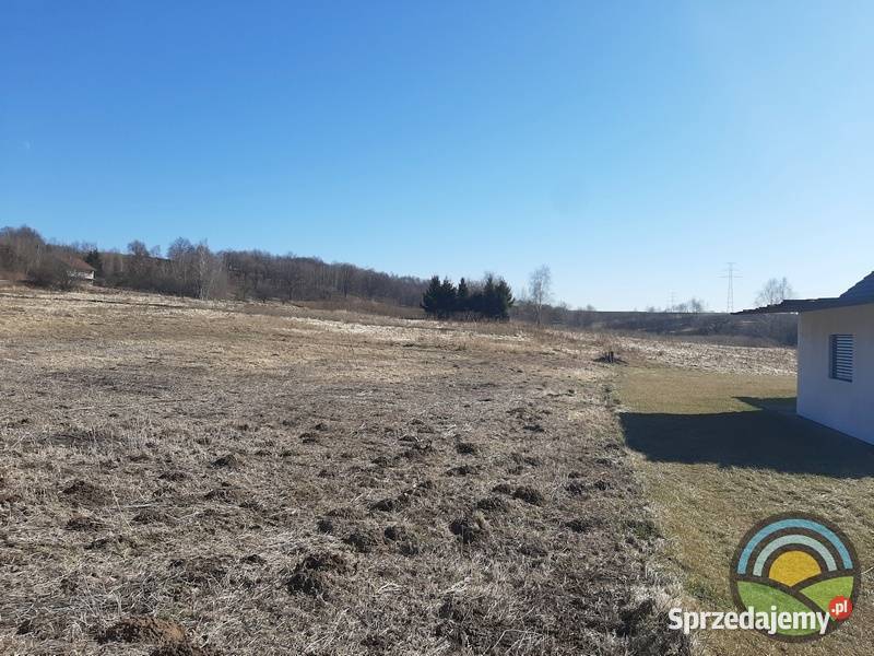 Ujazd gm Zabierzów kształtna działka budowlana