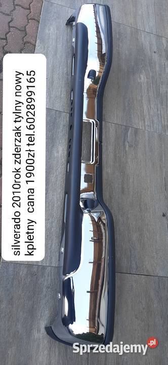 zderzak tylny nowy silverado suburban gmc tahoe Zderzaki