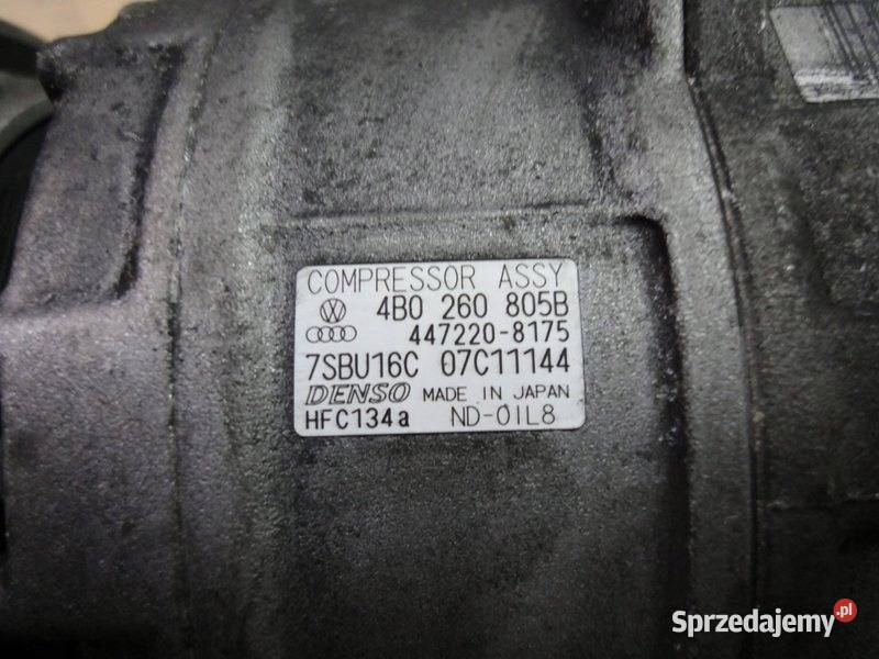 AUDI A8 D2 W12 SPREZARKA KLIMATYZACJI 4B0260805B wielkopolskie Przemęt