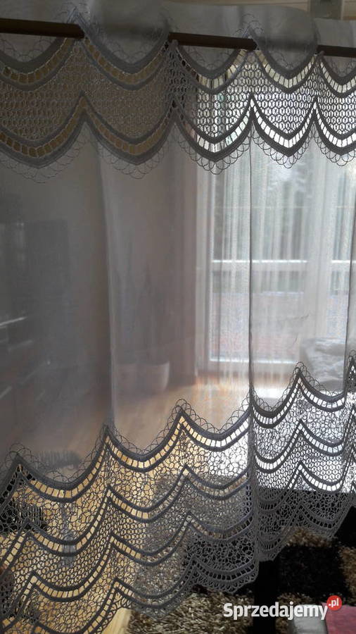 Woal biały gipiura zazdrostka 55 x 55 Radom