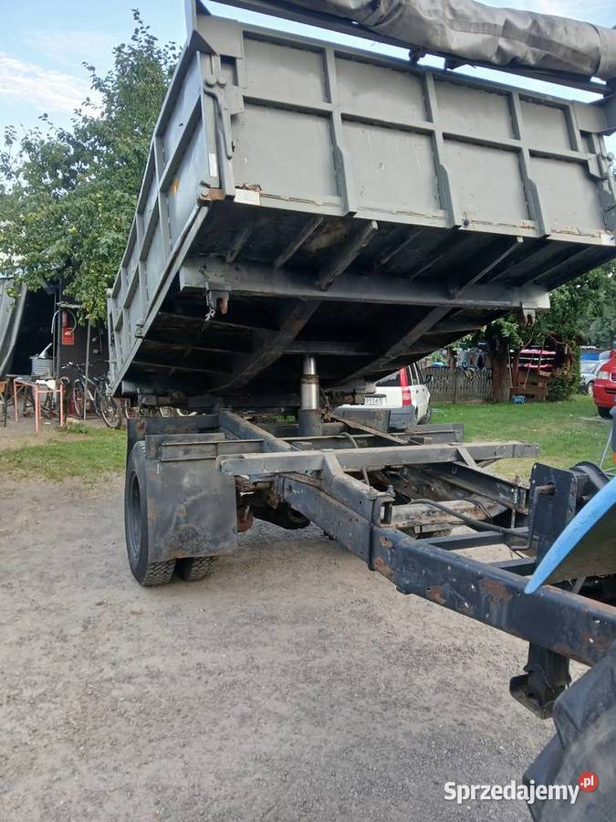 Przyczepa jednoosiowa wywrotka kiper stsr 5t Rolnictwo Zawiercie
