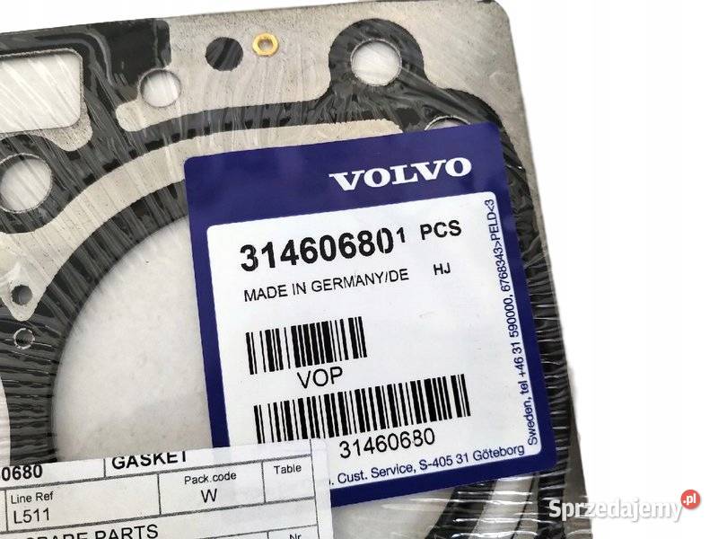 VOLVO V40 S60 V60 uszczelka glowicy 16 turbo OE