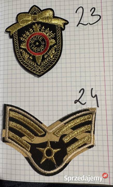 Naszywki na ubrania inne Szczecin sprzedam