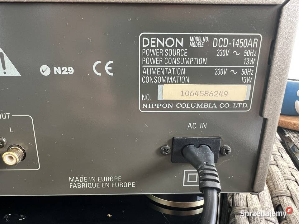 Odtwarzacz CD Denon DCD 1450AR Nowy Sącz