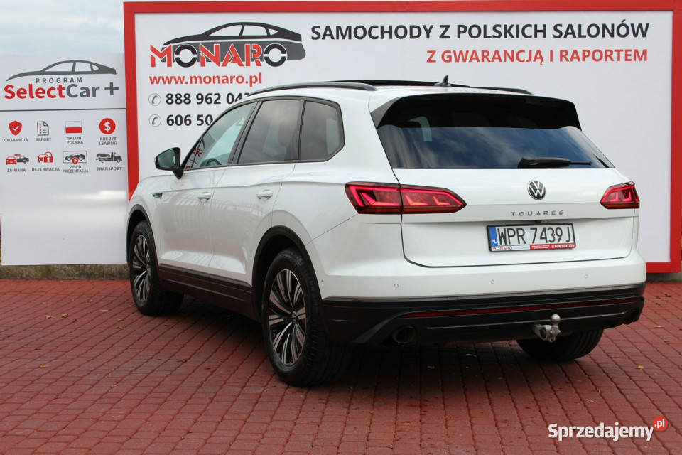 Volkswagen Touareg 30 V6 TDI 4Motion DSG Salon Zarejestrowany w Polsce Włocławek