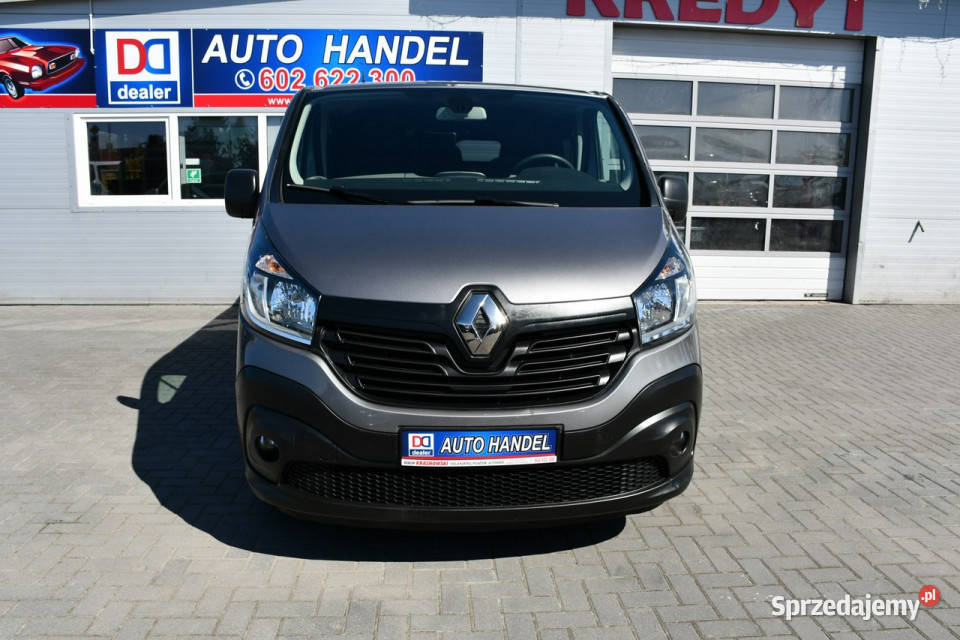 Renault Trafic 16 dCi LONG 2xBoczne drzwi 5osób pełny VAT lubelskie Hrubieszów