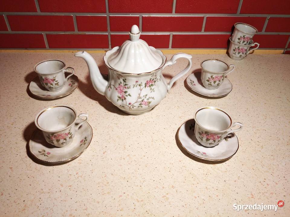Zestaw kawowy porcelana Wawel Wałbrzych sprzedam