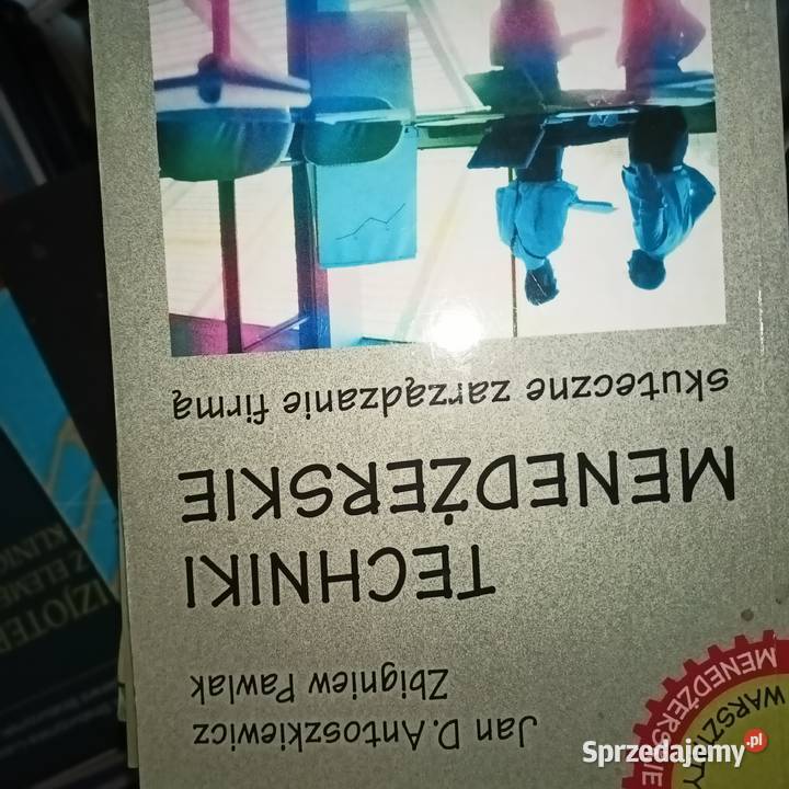 Techniki menadżerskie książki Warszawa