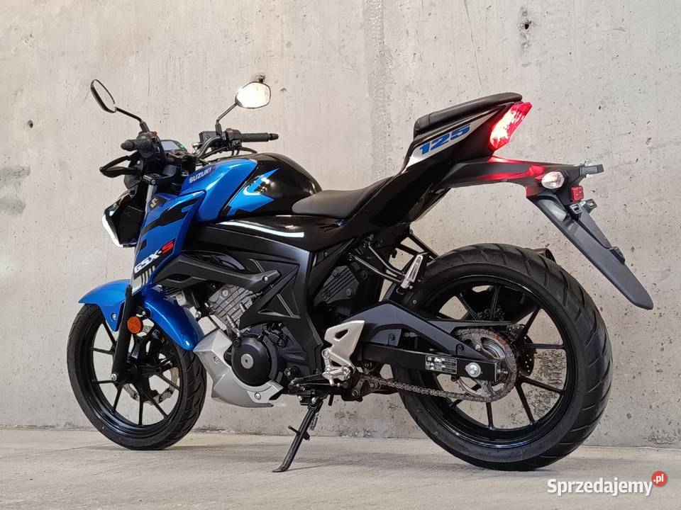 Suzuki GSXS 125 2023r Super stan TRANSPORT pod metalic Łódź