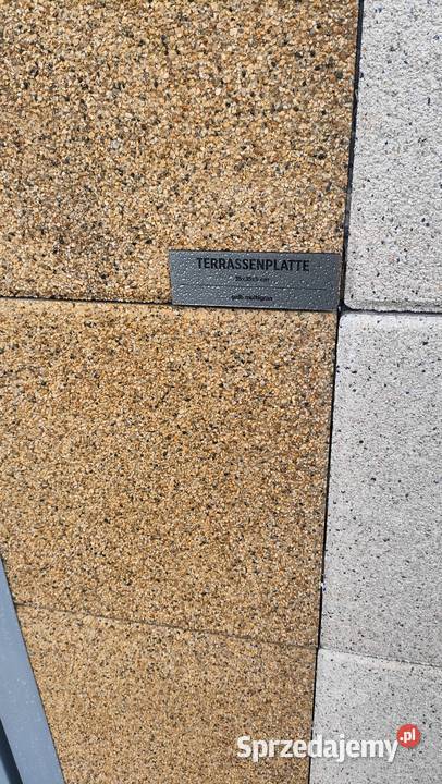 Płytka tarasowa taras płyta chodnikowa kostka małopolskie Sułkowice