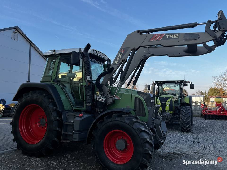 Fendt 411 Vario Com 3 TMS Ładowacz Czołowy MX Niedrzwica Duża