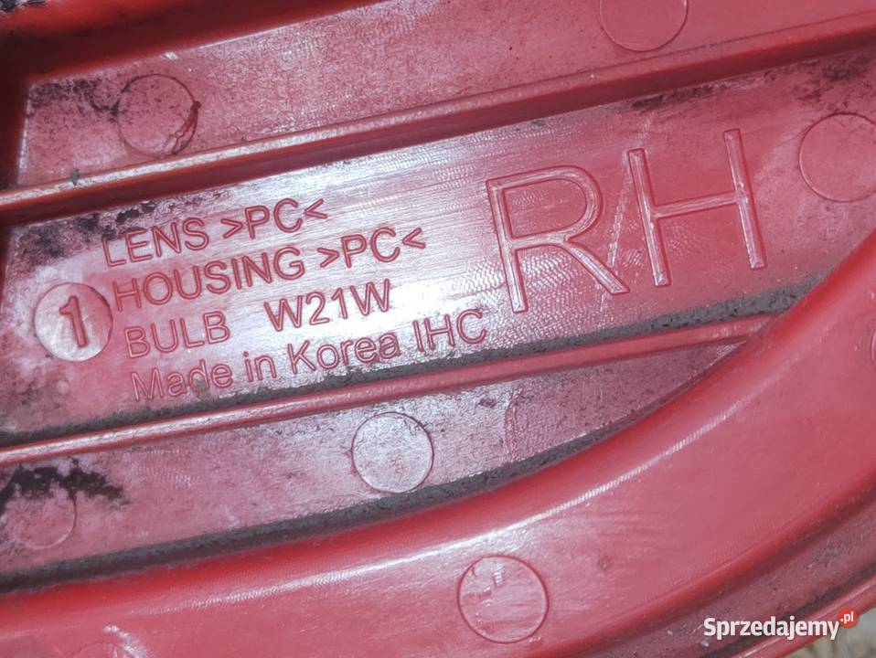 Lampa Przeciwmgielna Odblask Prawy Tył Opel Pleszew