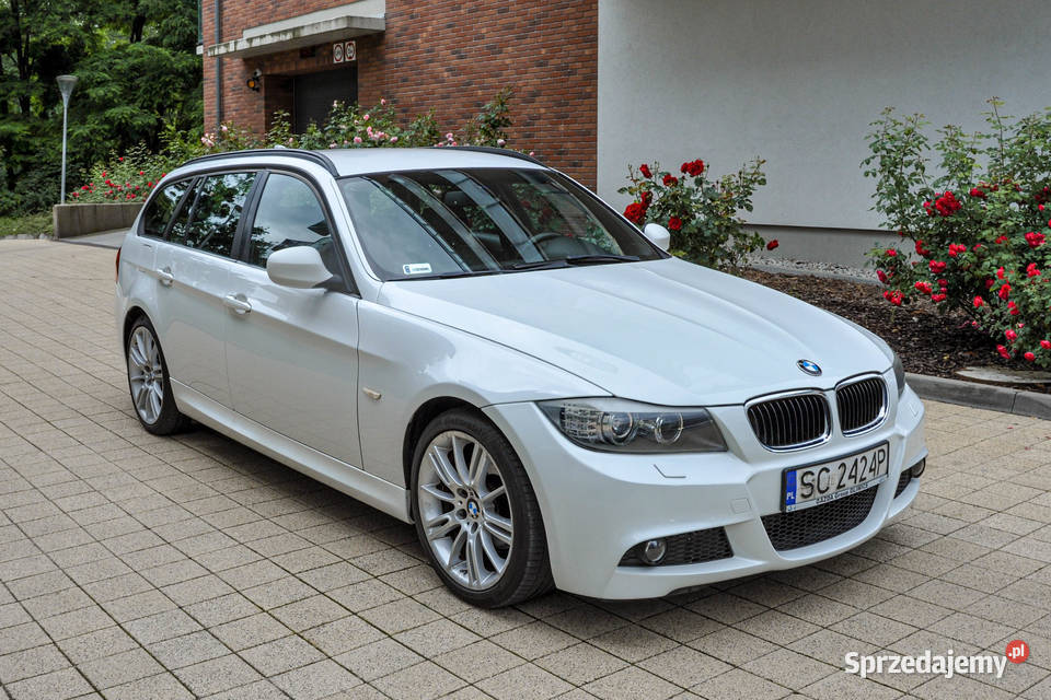 BMW Seria 3 E91 20d Lift 2011 r Bezwypadkowy Wrocław