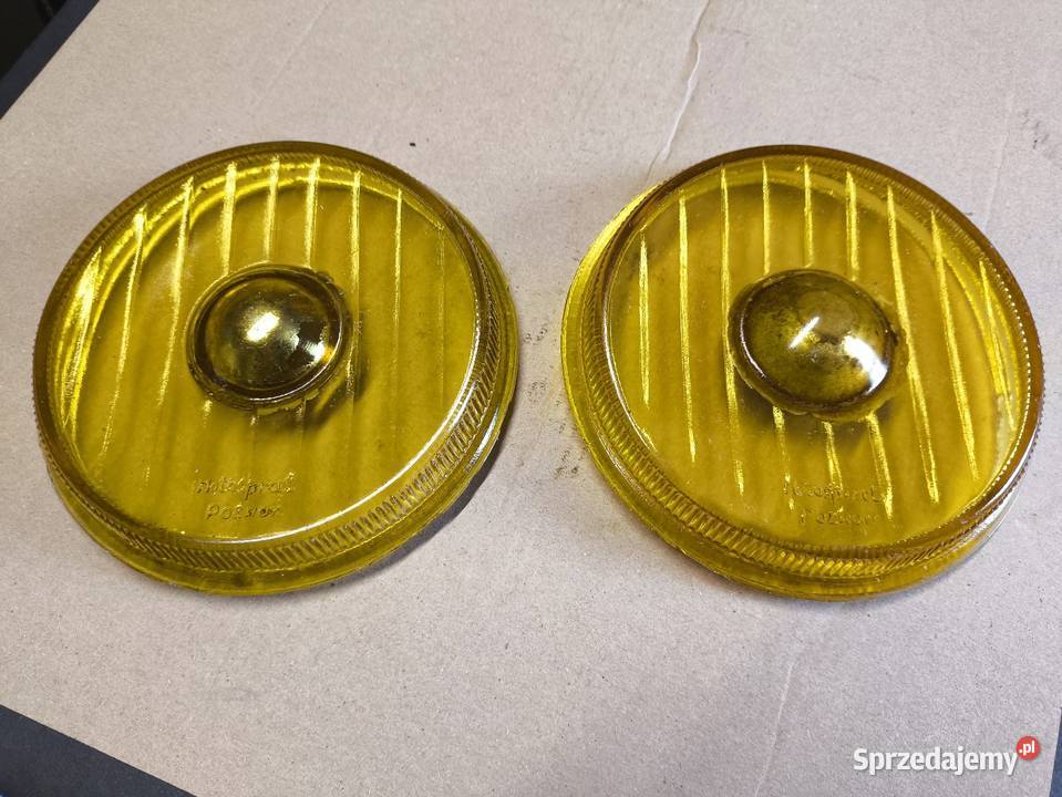 Klosz lampa halogen Motosprzęt Poznań PRL syrena Lutoryż