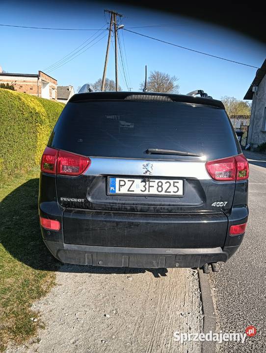Okazja peugeot 4007 produkcji końcówka 2013 wielkopolskie Pobiedziska