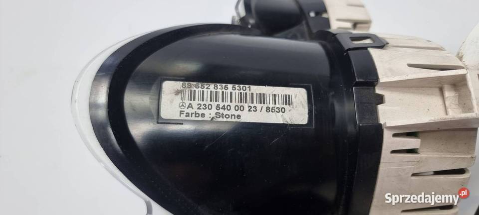 LICZNIK ZEGAR MERCEDES SL500 R230 A2305404511 kujawsko-pomorskie Lipno sprzedam