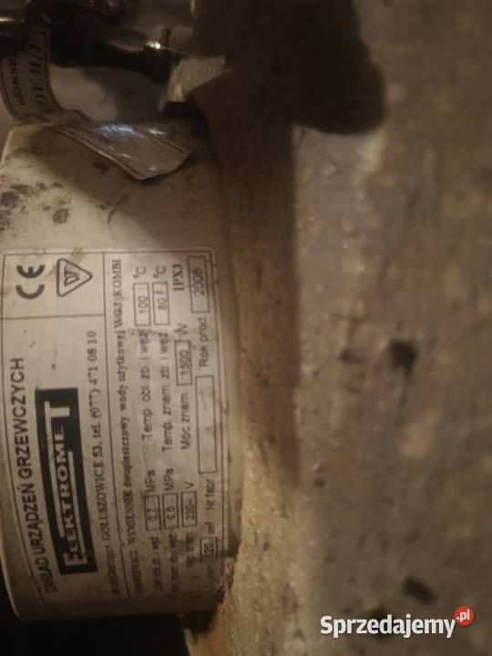 Boljer dwu plaszczwy 120 litrowy elektryczny lubelskie Biała Podlaska sprzedam