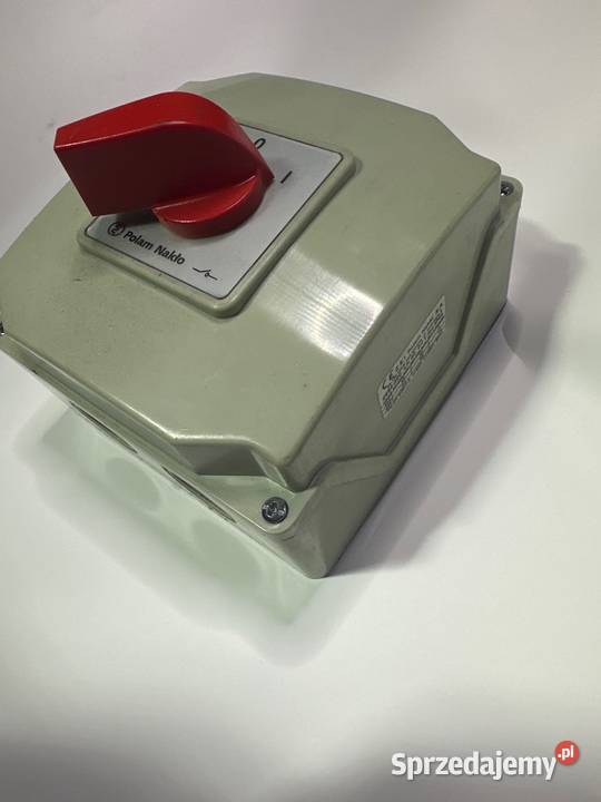 Łącznik krzywkowy ŁK 40 01 1Faz IP 44 Gliwice