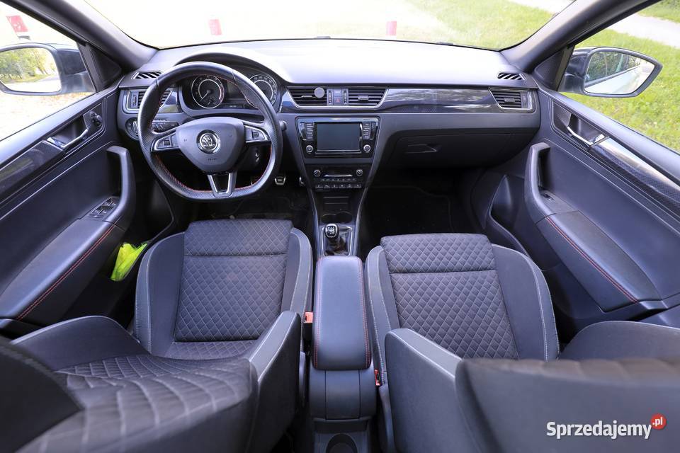 Skoda Rapid Monte Carlo 10 TSI bixenon szklany klimatyzacja Łódź