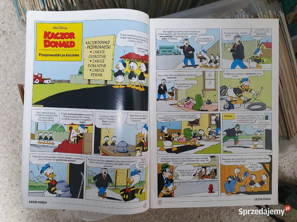 Kaczor Donald 16 1998 komiks z dodatkiem Gdynia
