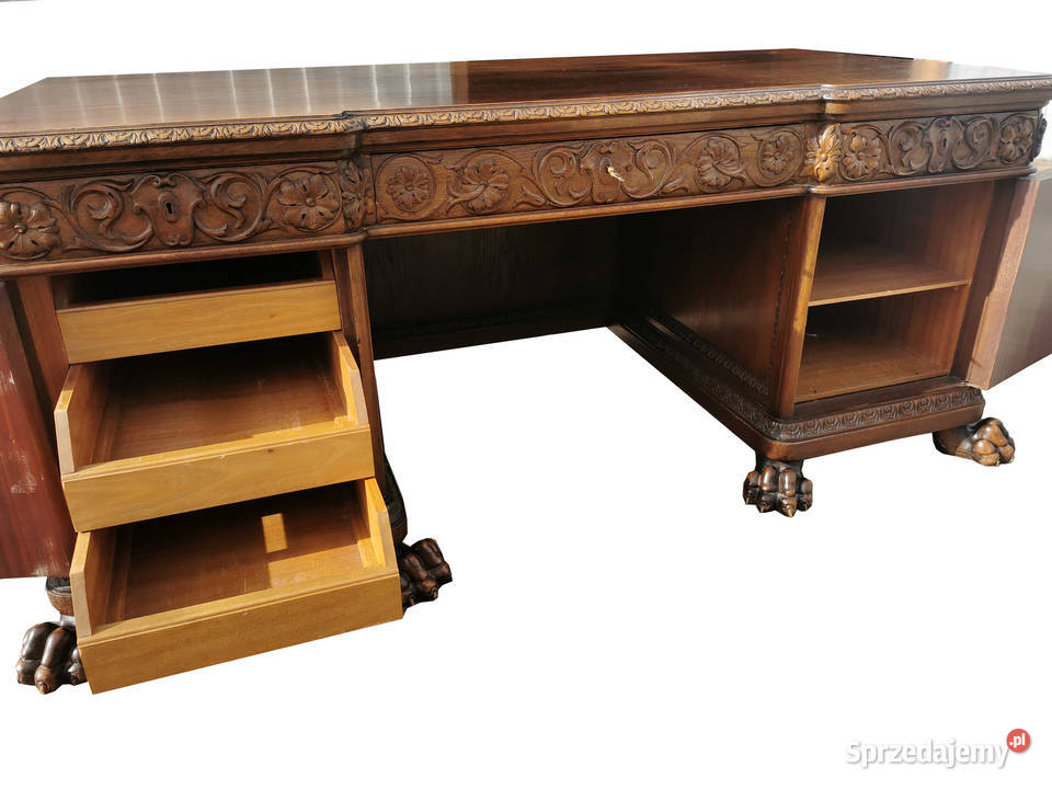 Unikatowy monumentalny neorenesansowy komplet Wrocław