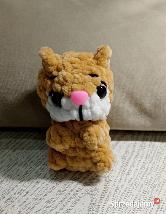 Chomik wykonany na szydełku