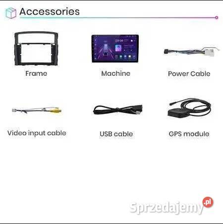 Radio Android Mitsubishi Pajero 4 gps wifi Ożarowice