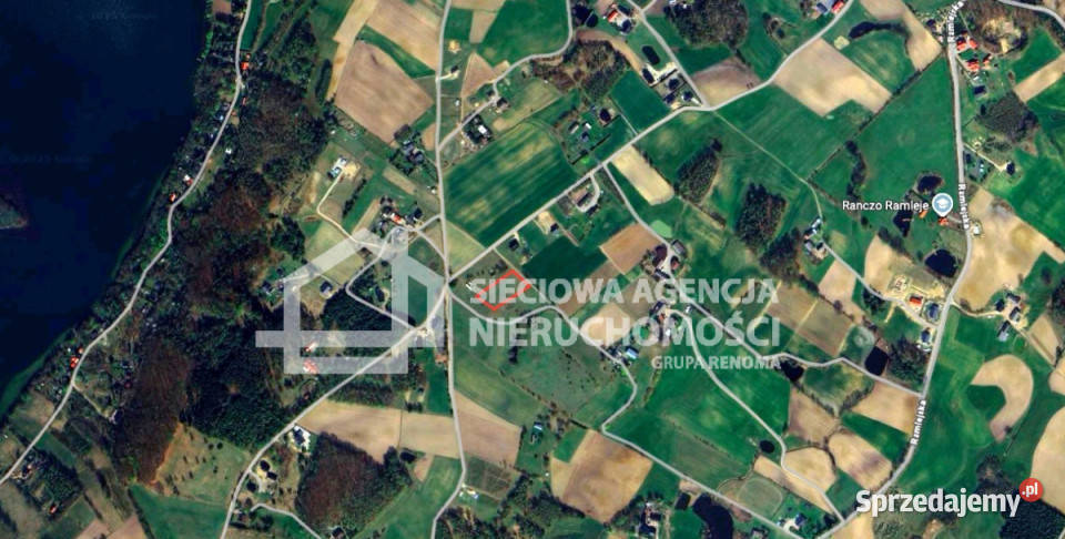 Grunt 737m2 Ramleje Sprzedaż pomorskie