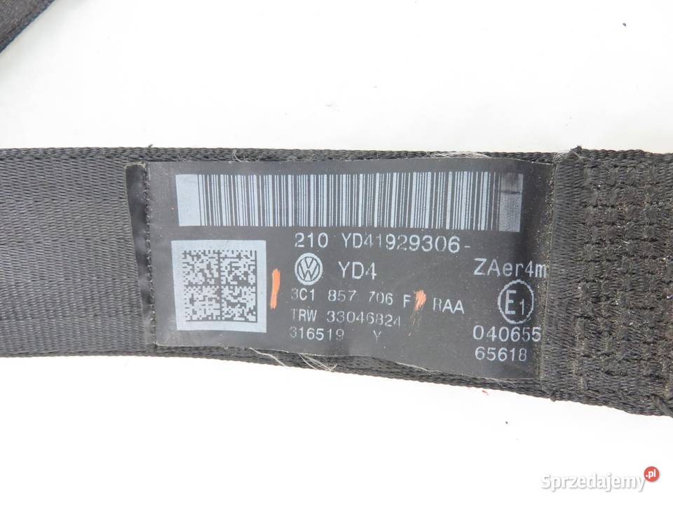 PAS PRAWY PRZEDNI VW PASSAT B6 3C2 3C1857706F małopolskie