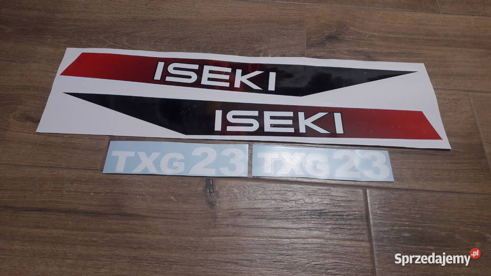 ISEKI tgx 23 Naklejki Wola Wiewiecka