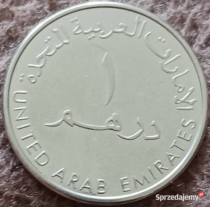 1 Dirham Zjednoczone Emiraty Arabskie 2022 r Numizmatyka sprzedam