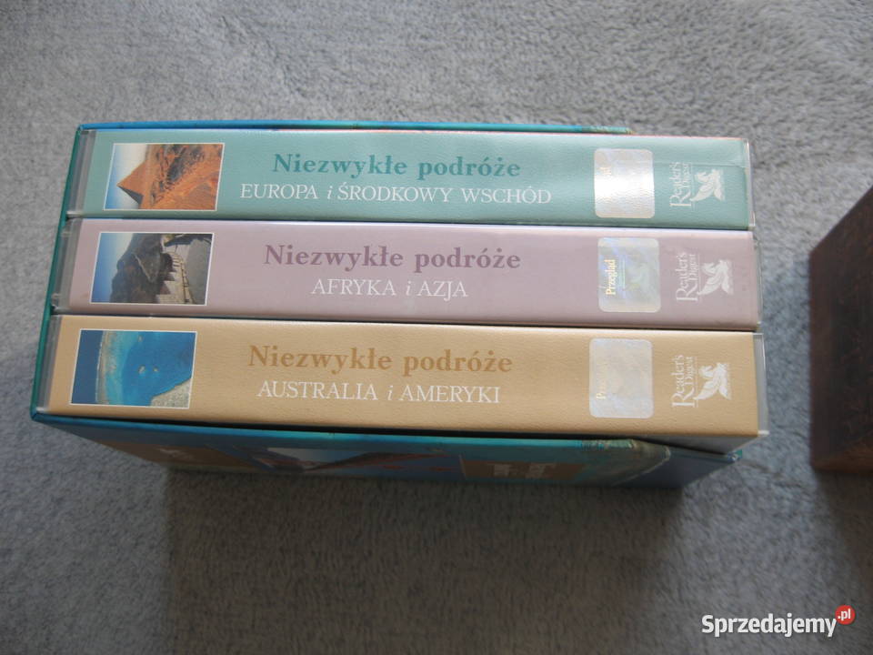 Tajemnice Egiptu i Niezwykłe podróże kasety VHS Olsztyn