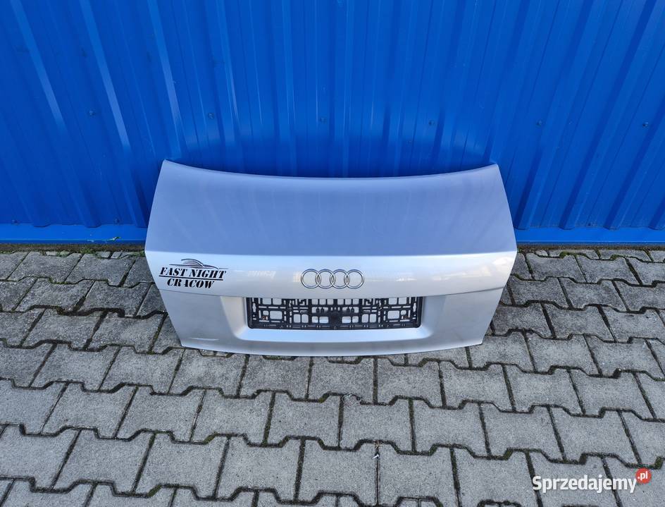 KLAPA BAGAŻNIKA AUDI A4 B6 SEDAN LY7W SREBRNA Motoryzacja sprzedam
