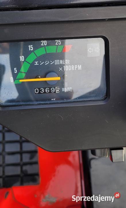 Traktorek Mitsubishi MT155 glebogryzarka Golcowa