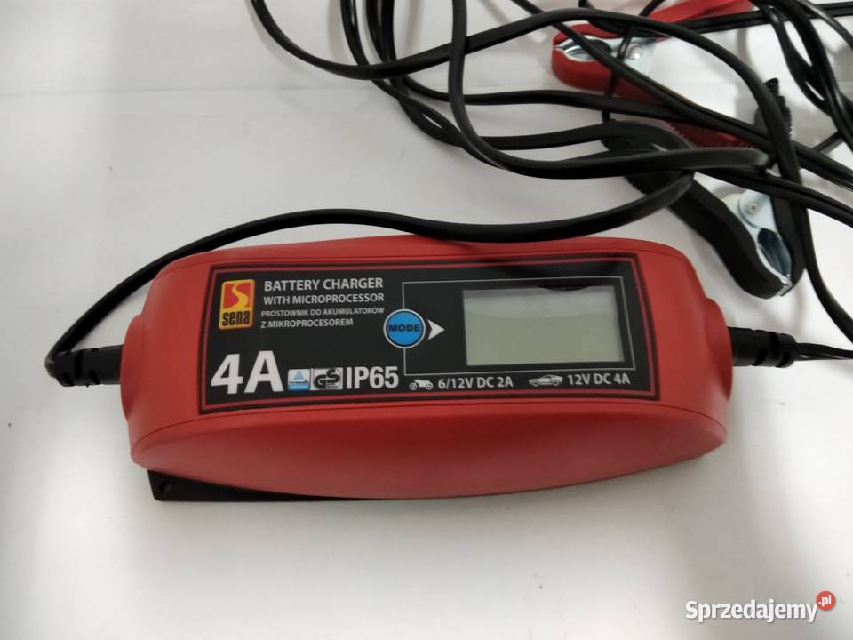 PROSTOWNIK SENA MIKROPROCESOR LCD 612V DC 2A 4A Pabianice
