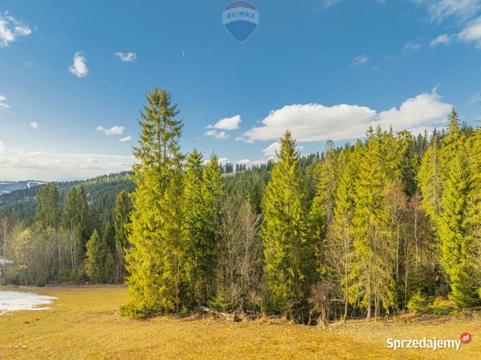 DZIAŁKA Z WIDOKIEM NA TATRY 2670 m Rzepiska