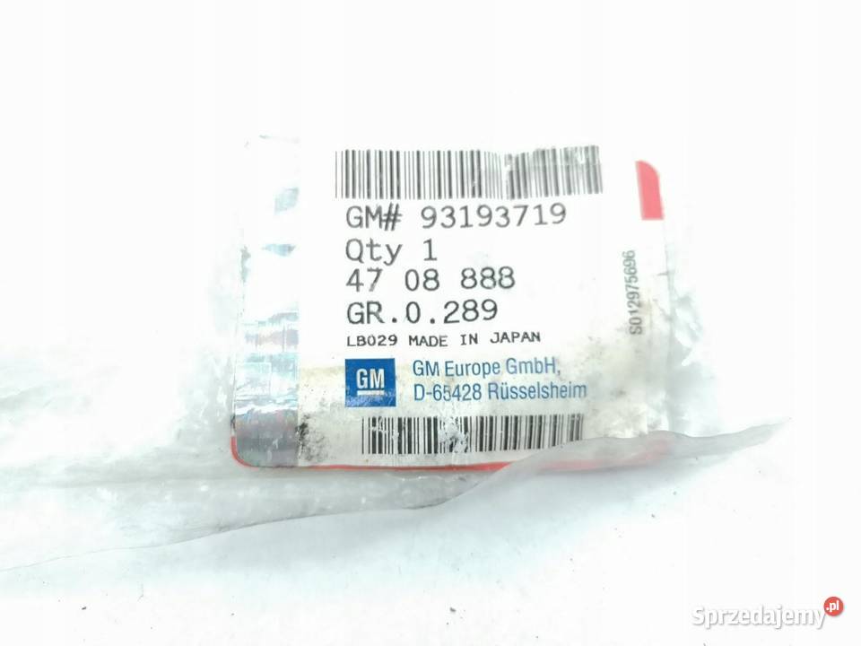 USZCZELKA POKRYWY ZAWORÓW OPEL AGILA 12 ORI Z sprzedam